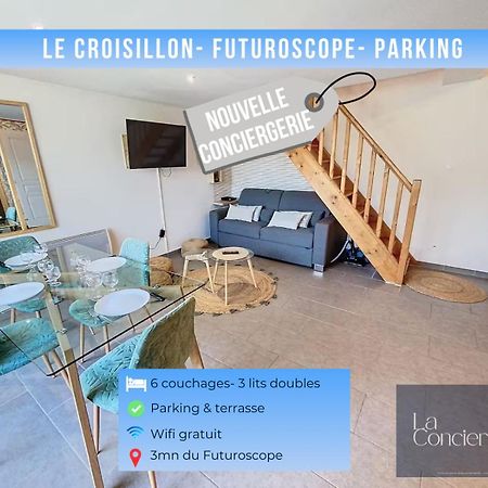 Le Croisillon -Futuroscope-Parking-Laconciergerie شاسنوي دي بويتو المظهر الخارجي الصورة